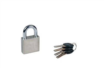 Clo clap haearn sgwâr Nickel Plated